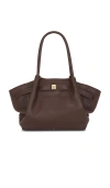 Jw Pei Hana Medium Tote Bag In Brown