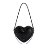 Jw Pei Handbags Arlene Mini Heart Shaped Crossbody Bag In Black
