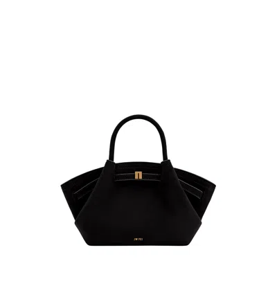 Jw Pei Handbags Hana Sm Small Tote Bag In Black
