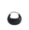 Jw Pei Handbags Orla Weave Medium Clutch Bag In Black