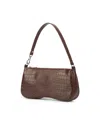 Jw Pei Handbags Handbags Women's Eva Small Shoulder Bag In Brown Croc