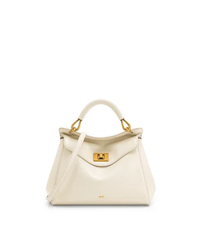 Jw Pei Handbags Women's Lucia Classic Top Small Satchel Bag In White