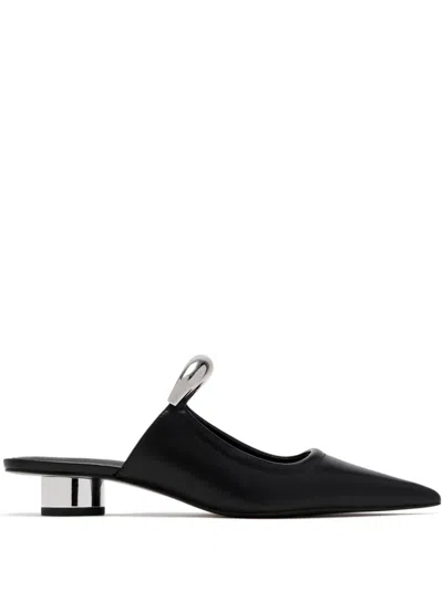 Jw Pei Helena Mules In Black