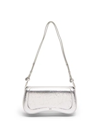 Jw Pei Joy Metallic Shoulder Bag In Silver