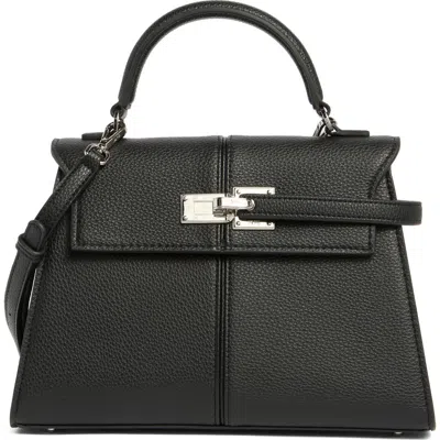 Jw Pei Large Elise Faux Leather Top Handle Bag In Black