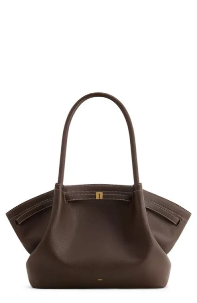 Jw Pei Large Hana Faux Leather Tote In Brown
