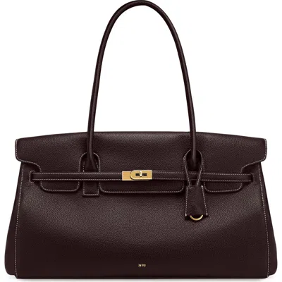 Jw Pei Large Yara Faux Leather Shoulder Bag In Brown