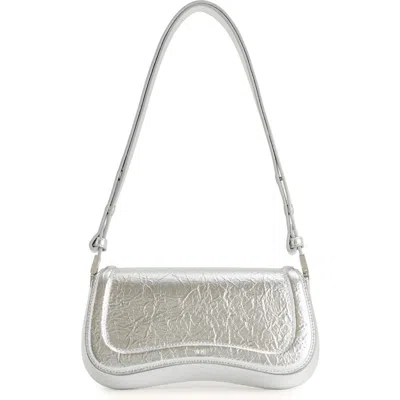 Jw Pei Lily Faux Leather Shoulder Bag In Silver