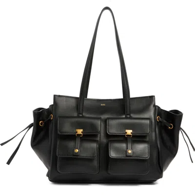 Jw Pei Linda Small Faux Leather Tote In Black
