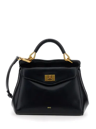 Jw Pei Lucia Classic Top Handbag In Black