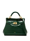 Jw Pei Lucia Faux Leather Top Handle Bag In Green