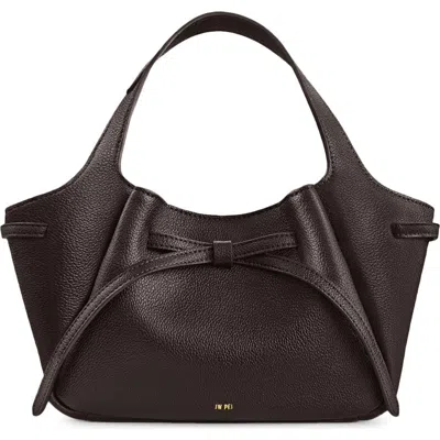 Jw Pei Mabel Soft Bow Faux Leather Tote In Brown