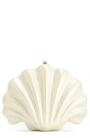 Jw Pei Maisie Shell Clutch Bag In White