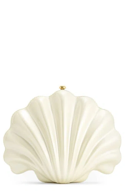 Jw Pei Maisie Shell Clutch Bag In White