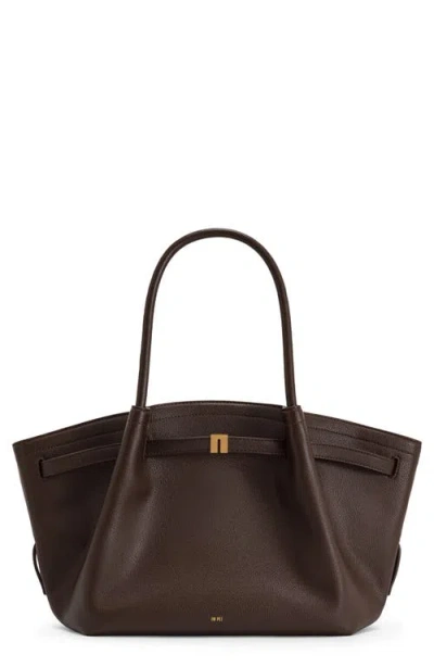 Jw Pei Medium Hana Faux Leather Tote In Brown