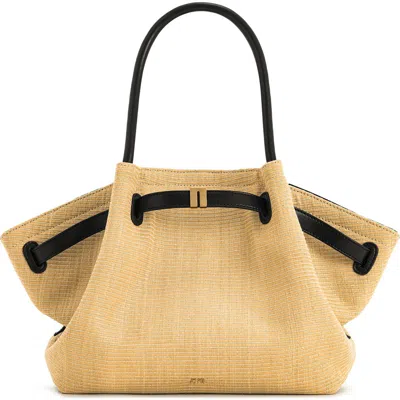Jw Pei Medium Hana Faux Straw Tote In Gold