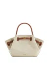 Jw Pei Mini Hana Drawstring Tote Bag In Neutral
