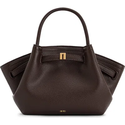 Jw Pei Mini Hana Faux Leather Tote In Brown