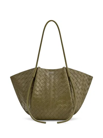 Jw Pei Nala Interwoven Tote Bag In Pink