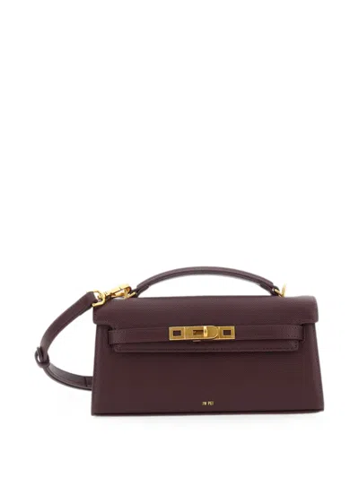 Jw Pei Noor Textured Turn-lock Tote Bag In Brown