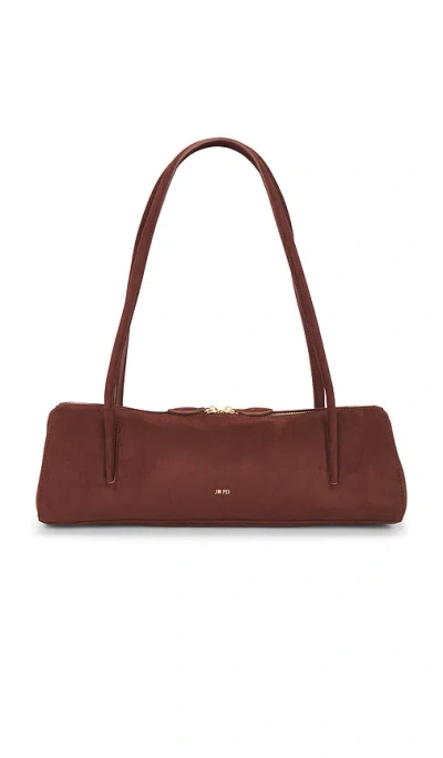 Jw Pei Nova Baguette Shoulder Bag In Burgundy