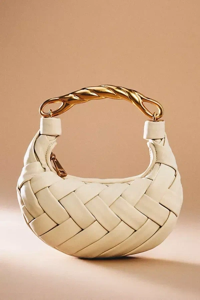Jw Pei Orla Weave Handbag In Off White