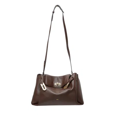 Jw Pei Rhea Pebbled Double Buckle Shoulder Bag