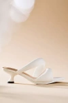 Jw Pei Sara Puffy Mule Heels In White