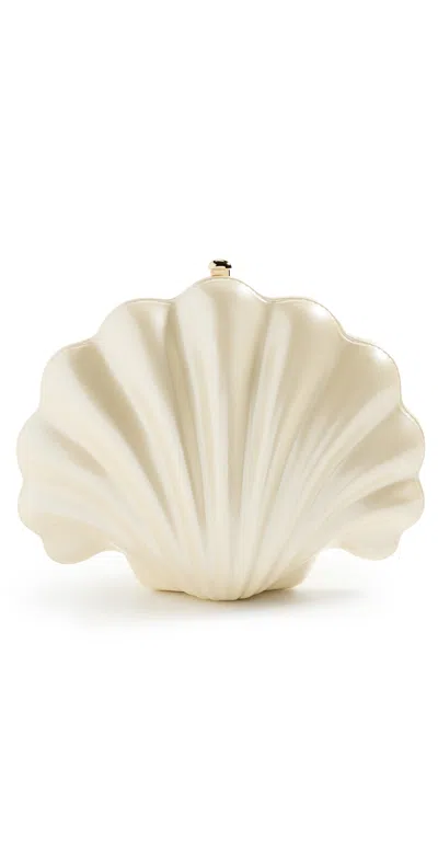 Jw Pei Shell Clutch Ivory
