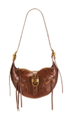 Jw Pei Tessa Crushed Shoulder Bag In Brown