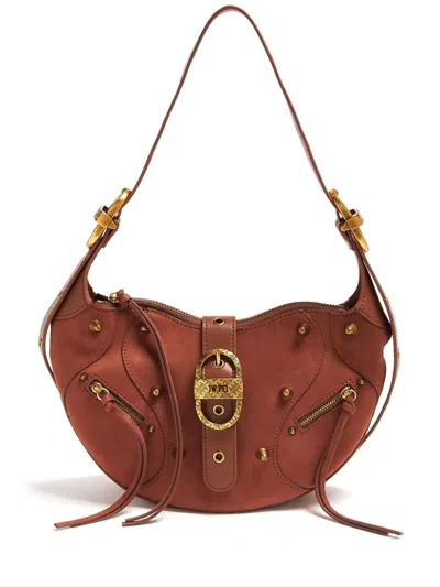 Jw Pei Tessa Spike Shoulder Bag In Brown