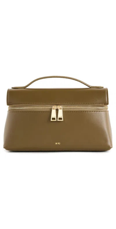 Jw Pei Thea Top Handle Bag Dark Olive