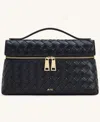 Jw Pei Thea Weave Top Handle In Black