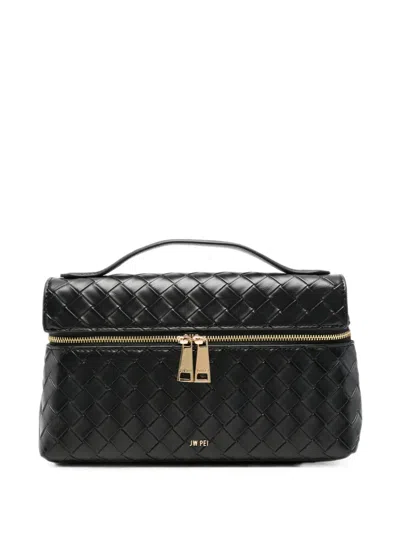 Jw Pei Thea Woven Clutch Bag In Orange
