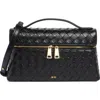 Jw Pei Thea Woven Faux Leather Top Handle Crossbody Bag In Black