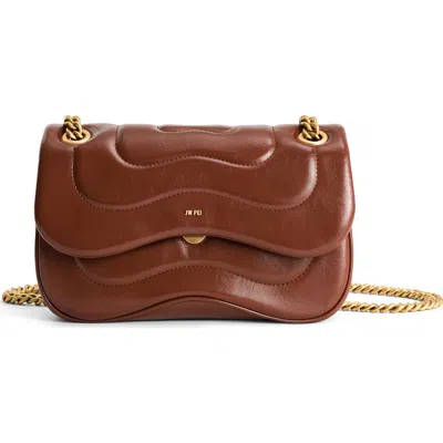 Jw Pei Tina Quilted Faux Leather Convertible Crossbody Bag In Brown
