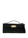 Jw Pei Top-handle Clasp-lock Cross Body Bag In Black