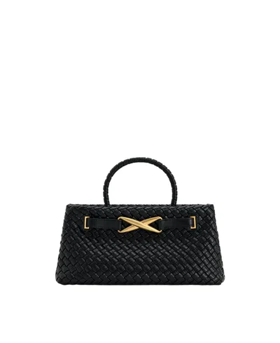 Jw Pei Women's Elora Woven Small Tote Bag In Black