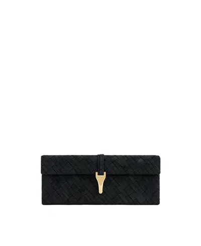 Jw Pei Women's Zaria Woven Clutch In Blue