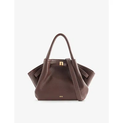 Jw Pei Womens  Hana Mini Vegan Leather Tote Bag In Brown