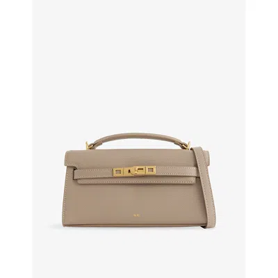 Jw Pei Womens Noor Vegan Leather Top-handle Bag Elephant Gray