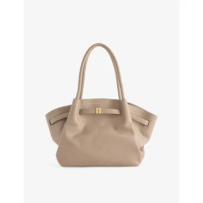 Jw Pei Womens Hana Medium Faux-leather Tote Bag Taupe