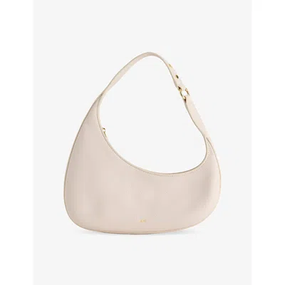 Jw Pei Womens Harlee Logo Vegan-leather Shoulder Bag White