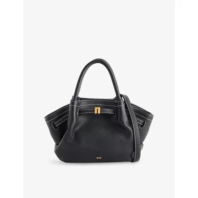 Jw Pei Womens  Hana Mini Faux-leather Tote Bag In Black