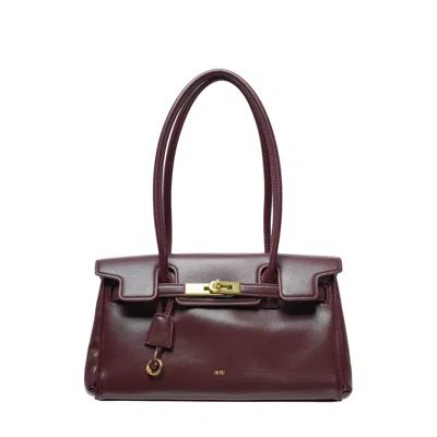 Jw Pei Yara Deep Burgundy Shoulder Bag