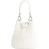 JW PEI JW PEI YULIA FAUX LEATHER BUCKET BAG