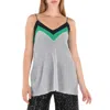 Jwon Flare Grey Pleated Cami
