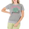 Jwon Grey Metallic Top T-shirt