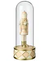 K & K Interiors Discontinued K&k Interiors Set Of 2 Pink And Gold Soldiers