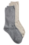 K. Bell Socks K Bell Socks Assorted 2-pack Crew Socks In Multi
